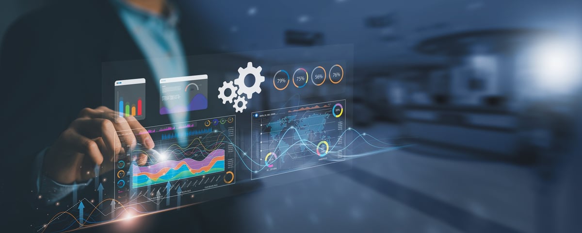 Connected workflow systems and performance data on a digital interface